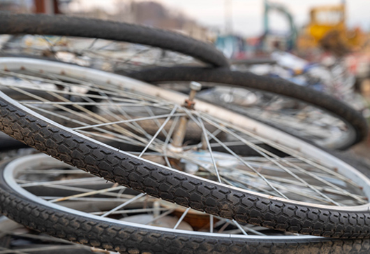 不要自転車廃車引き取り